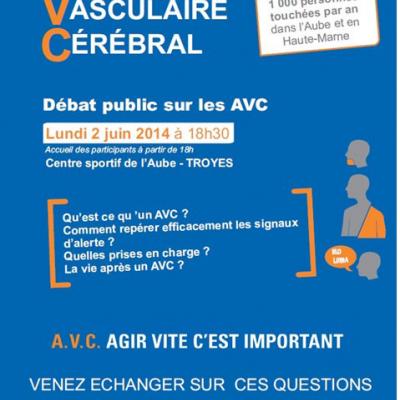 DEBAT PUBLIC SUR L’ACCIDENT VASCULAIRE CEREBRAL