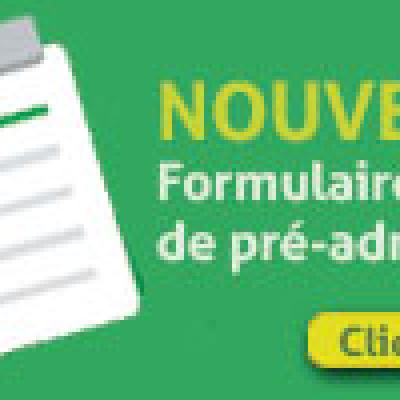 MAINTENANT, SUR LE SITE INTERNET DU CENTRE HOSPITALIER DE TROYES, LES PRE-ADMISSIONS PEUVENT SE FAIRE EN LIGNE