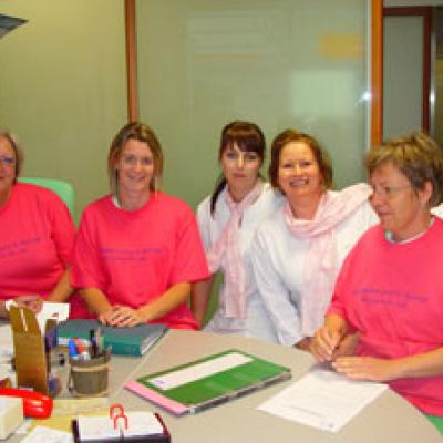 L'Hôpital de Troyes en rose pour Octobre Rose - Le dépistage du Cancer du Sein