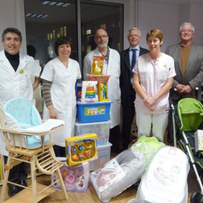 DON DU ROTARY CLUB DE TROYES AU CENTRE HOSPITALIER DE TROYES