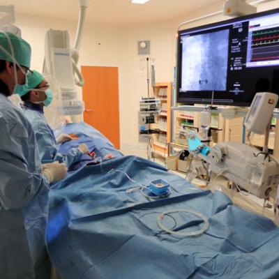 Nouvelle salle d’angio-coronarographie au centre hospitalier de Troyes