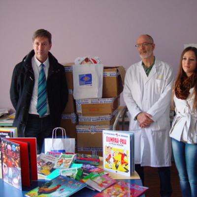 Une belle page de générosité pour les enfants du service de pédiatrie