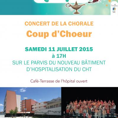 Ville en Musiques : Concert de la chorale Coup d'Choeur