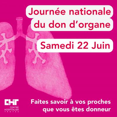 Être donneur d’organes et de tissus, ça sauve des vies !