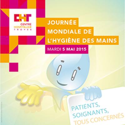 Journée mondiale de l'hygiène des mains, mardi 5 mai 2015 au CHT