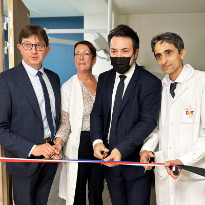 Le Centre Hospitalier de Troyes s'équipe d'une nouvelle  salle de naissance dernière génération