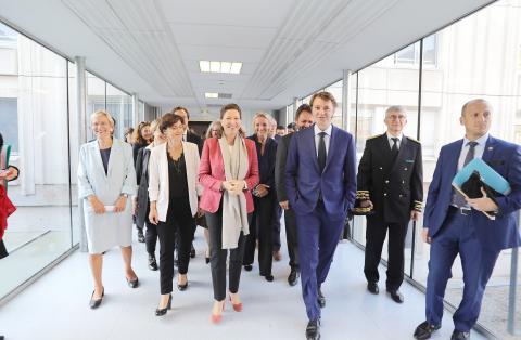 Visite de Mme Agnès Buzyn, Ministre des solidarités et de la santé, au CH de Troyes