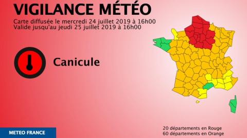 Canicule : l'Aube en vigilance rouge