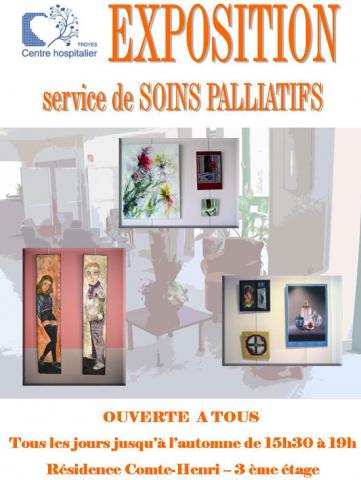 LE SERVICE DE  SOINS PALLIATIFS PROPOSE UNE EXPOSITION 