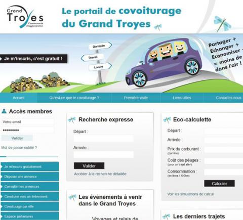 LE CENTRE HOSPITALIER DE TROYES VOUS RECOMMANDE LE SITE DE COVOITURAGE DU GRAND TROYES
