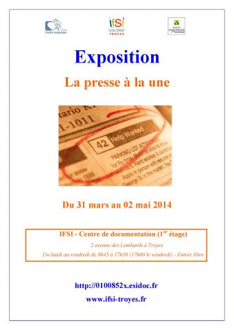 l'IFSI expose 