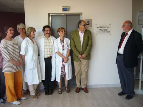 Don de 13 000€ du Comité de l’Aube de la Ligue contre le Cancer au Centre Hospitalier de Troyes