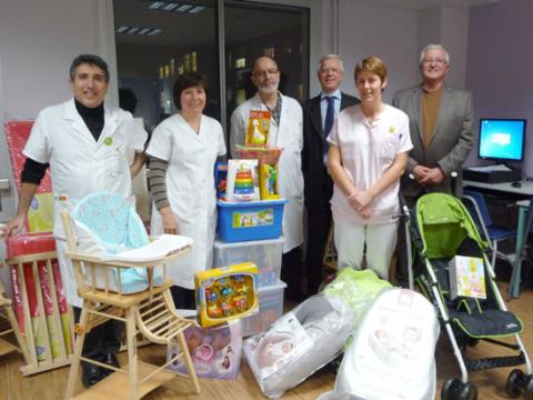 DON DU ROTARY CLUB DE TROYES AU CENTRE HOSPITALIER DE TROYES