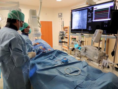 Nouvelle salle d’angio-coronarographie au centre hospitalier de Troyes