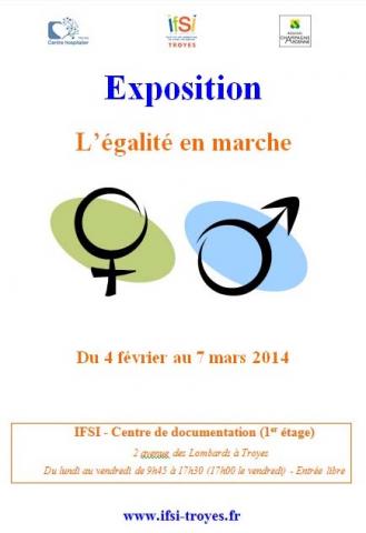 Exposition « L’Egalité en marche… dans le monde » à l’IFSI