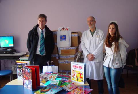 Une belle page de générosité pour les enfants du service de pédiatrie