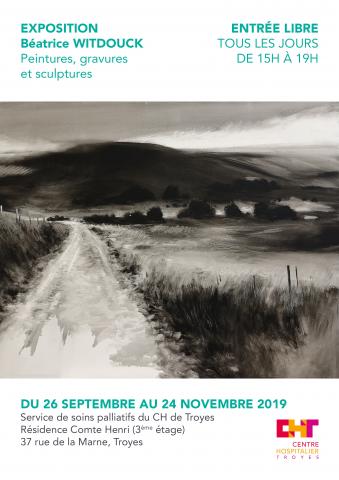 Exposition Béatrice Witdouck du 26 septembre au 24 novembre 2019