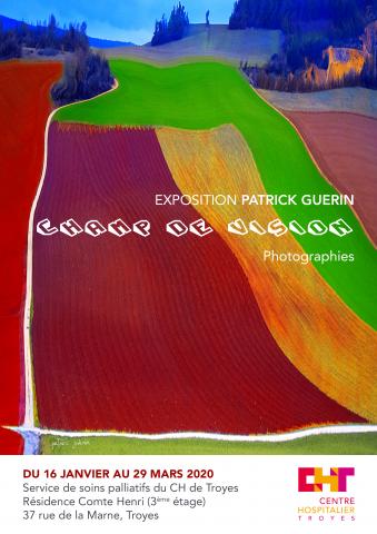 Exposition Patrick GUERIN du 16 janvier au 29 mars 2020