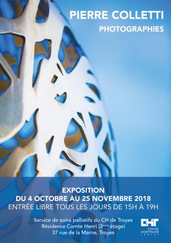 Exposition de Pierre Colletti du 4 octobre au 25 novembre 2018 au CHT