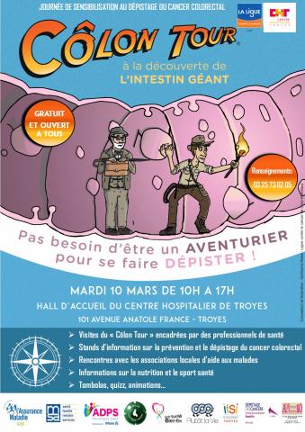 LE CÔLON TOUR EST DE RETOUR AU CHT ! - Mardi 10 mars 2020