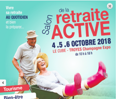 Présentation des EHPAD et conseils santé au salon de la retraite active 2018