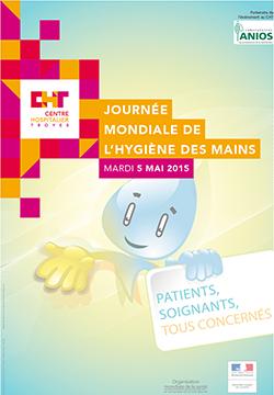 Journée mondiale de l'hygiène des mains, mardi 5 mai 2015 au CHT