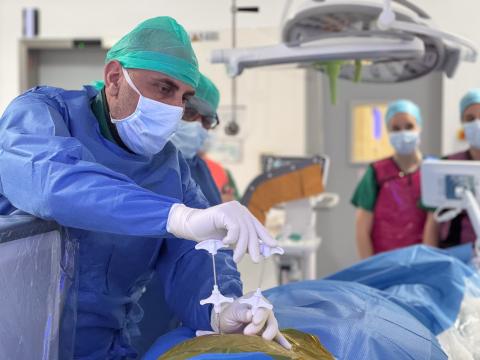 La première vertébroplastie de l’Aube réalisée au Centre Hospitalier de Troyes : une nouvelle offre de soin chirurgicale pour la population du département