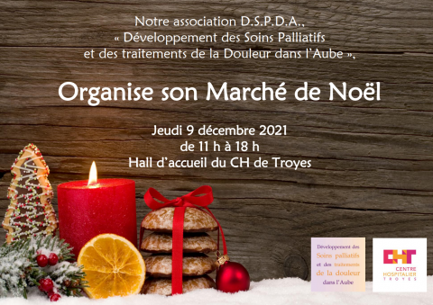 Marché de Noël de l'association D.S.P.D.A