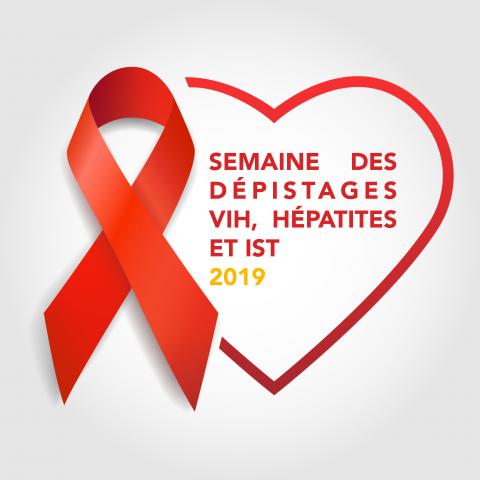 Semaine des dépistages VIH, hépatites et IST 2019