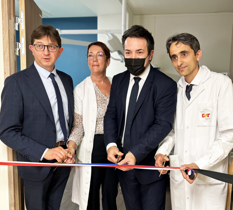 Le Centre Hospitalier de Troyes s'équipe d'une nouvelle  salle de naissance dernière génération