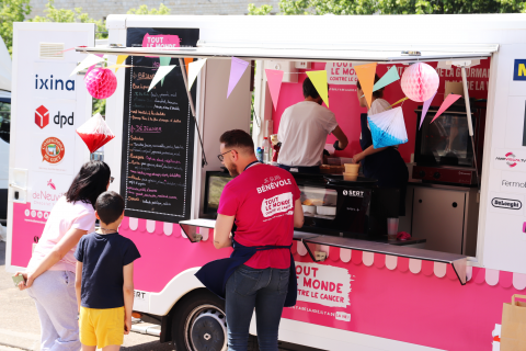 Un food truck pour soutenir la lutte contre le cancer