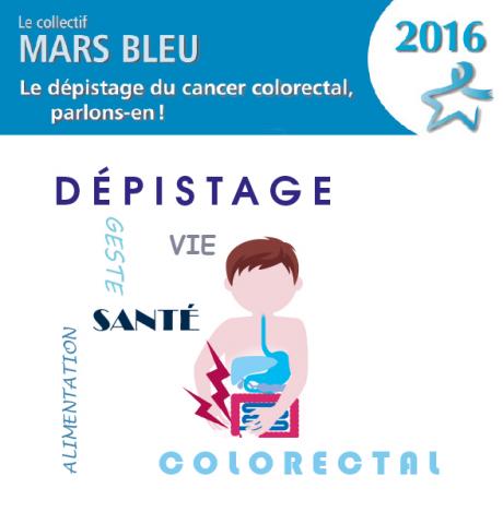 Mars Bleu 2016 contre le cancer colorectal