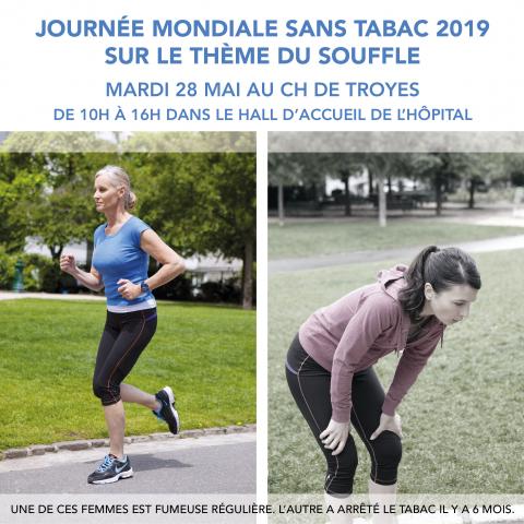 JOURNEE MONDIALE SANS TABAC - MARDI 28 MAI AU CHT